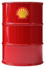 A red barrel with shell logo on it.
